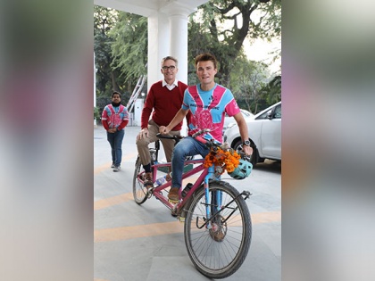 Bristol2Beijing cycling expedition aiming to redefine cancer diagnosis crosses India | Bristol2Beijing cycling expedition aiming to redefine cancer diagnosis crosses India