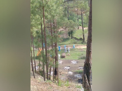 Almora admin sets up cremation ground for Covid victims in forest area | Almora admin sets up cremation ground for Covid victims in forest area