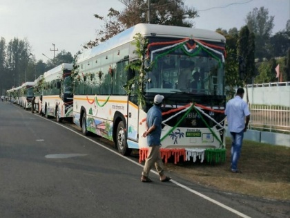 Andaman LG flags off electric buses to curb pollution | Andaman LG flags off electric buses to curb pollution