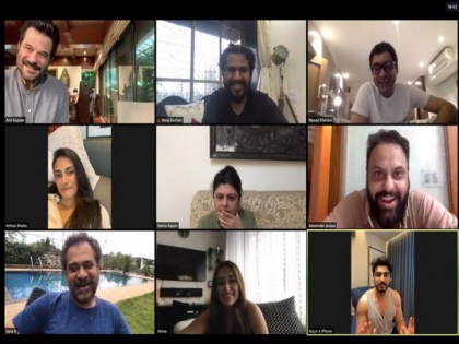 Team 'Mubarakan' reunites over video call as movie completes 3 years | Team 'Mubarakan' reunites over video call as movie completes 3 years