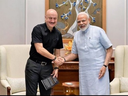 Anupam Kher meets Modi, says his inspirational words are great source of energy for him | Anupam Kher meets Modi, says his inspirational words are great source of energy for him