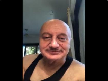 Replace your restlessness with positivity: Anupam Kher advises 'young friends' | Replace your restlessness with positivity: Anupam Kher advises 'young friends'