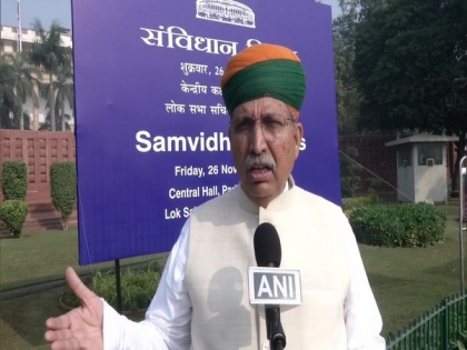 'Disrespect to Constitution of India': MoS Meghwal slams Oppn for boycotting Constitution Day celebrations | 'Disrespect to Constitution of India': MoS Meghwal slams Oppn for boycotting Constitution Day celebrations