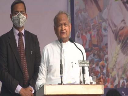 Central govt 'insensitive' towards farmers: Rajasthan CM Ashok Gehlot | Central govt 'insensitive' towards farmers: Rajasthan CM Ashok Gehlot