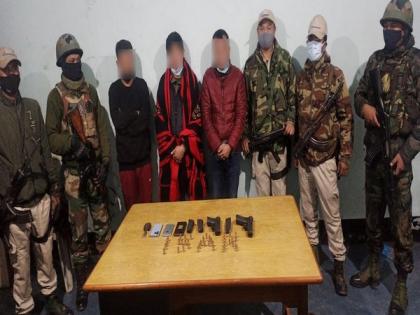 Assam Rifles arrests four members of different insurgent groups from Imphal | Assam Rifles arrests four members of different insurgent groups from Imphal Assam Rifles arrests four members of different insurgent groups from Imphal | Assam Rifles arrests four members of different insurgent groups from Imphal