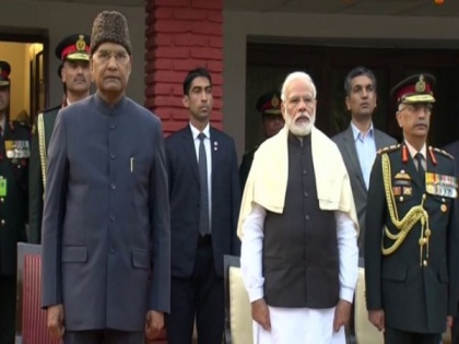 President, PM attend 'At Home' reception at Gen Naravane's residence on Army Day | President, PM attend 'At Home' reception at Gen Naravane's residence on Army Day