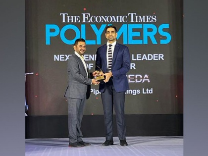 Nihar Chheda, AVP - Strategy Prince Pipes awarded the Economic Times Polymers - Next Generation Leader for the Year | Nihar Chheda, AVP - Strategy Prince Pipes awarded the Economic Times Polymers - Next Generation Leader for the Year