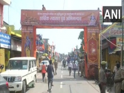 On 'bhoomi pujan' day attempts to recreate 'Tretayug' environment when Lord Ram returned to Ayodhya | On 'bhoomi pujan' day attempts to recreate 'Tretayug' environment when Lord Ram returned to Ayodhya