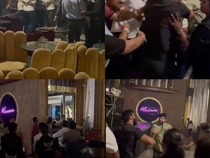 Noida: 2 injured in brawl at bar in Gardens Galleria Mall | Noida: 2 injured in brawl at bar in Gardens Galleria Mall Noida: 2 injured in brawl at bar in Gardens Galleria Mall | Noida: 2 injured in brawl at bar in Gardens Galleria Mall