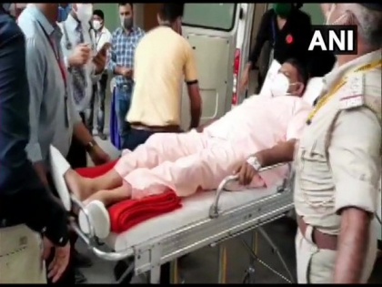 Rajya Sabha Election: BJP MLA arrives in ambulance to cast vote in Gujarat | Rajya Sabha Election: BJP MLA arrives in ambulance to cast vote in Gujarat