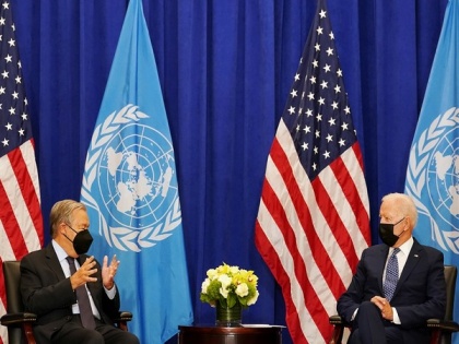 President Biden meets Guterres, reaffirms 'strong partnership' between US, UN | President Biden meets Guterres, reaffirms 'strong partnership' between US, UN