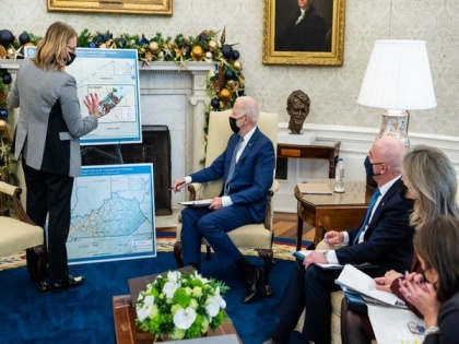 Biden briefed on powerful tornadoes in US that left 74 dead, to visit Kentucky on Wednesday | Biden briefed on powerful tornadoes in US that left 74 dead, to visit Kentucky on Wednesday