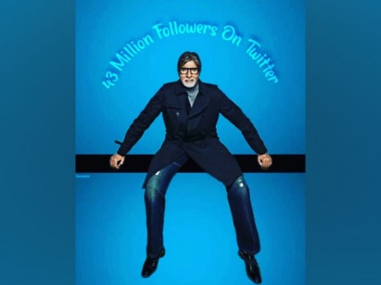 Amitabh Bachchan garners 43 million followers on Twitter | Amitabh Bachchan garners 43 million followers on Twitter