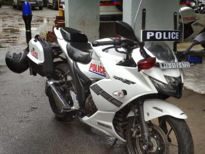 Maharashtra Traffic Police gets 10 advanced bikes under CSR | Maharashtra Traffic Police gets 10 advanced bikes under CSR