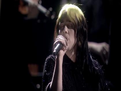2020 Brit Awards: Billie Eilish makes debut performance of Bond Song 'No Time to Die' | 2020 Brit Awards: Billie Eilish makes debut performance of Bond Song 'No Time to Die'