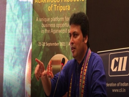 Tripura CM Biplab Deb unveils Agar policy aimed at transforming economy in state | Tripura CM Biplab Deb unveils Agar policy aimed at transforming economy in state