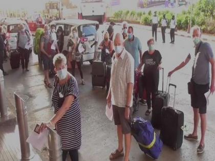 Titan Airways flight evacuates 330 British nationals stranded in Goa | Titan Airways flight evacuates 330 British nationals stranded in Goa