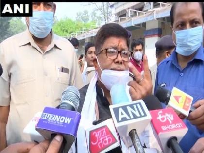 Vote for development, Bihar minister Suresh Sharma urges voters | Vote for development, Bihar minister Suresh Sharma urges voters Vote for development, Bihar minister Suresh Sharma urges voters | Vote for development, Bihar minister Suresh Sharma urges voters