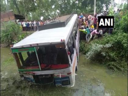 Two children killed as bus hits bike in Rampur | Two children killed as bus hits bike in Rampur Two children killed as bus hits bike in Rampur | Two children killed as bus hits bike in Rampur