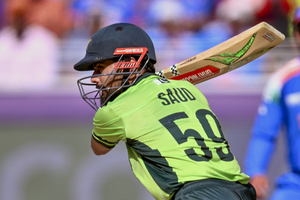 Champions Trophy: I could've stayed out there for longer, admits Saud Shakeel | Champions Trophy: I could've stayed out there for longer, admits Saud Shakeel