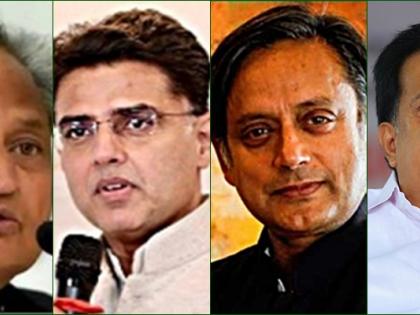 Gehlot out, Sachin Pilot makes it: Grievances from Kerala; Tharoor gets berth, Chennithala out (IANS Analysis) | Gehlot out, Sachin Pilot makes it: Grievances from Kerala; Tharoor gets berth, Chennithala out (IANS Analysis) Gehlot out, Sachin Pilot makes it: Grievances from Kerala; Tharoor gets berth, Chennithala out (IANS Analysis) | Gehlot out, Sachin Pilot makes it: Grievances from Kerala; Tharoor gets berth, Chennithala out (IANS Analysis)
