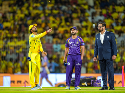 IPL 2026: Chakaravarthy comes in as KKR ask unchanged CSK to bat first | IPL 2026: Chakaravarthy comes in as KKR ask unchanged CSK to bat first