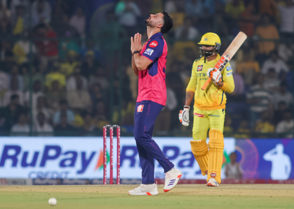 IPL 2025: Madhwal and Yudhvir pick three-fers, help RR restrict CSK to 187/8 | IPL 2025: Madhwal and Yudhvir pick three-fers, help RR restrict CSK to 187/8