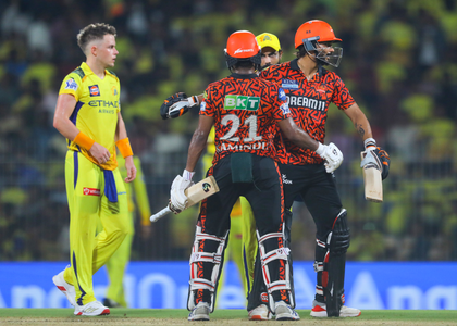 IPL 2025: Mendis-Reddy hold nerves as SRH defeat CSK for maiden win at Chepauk | IPL 2025: Mendis-Reddy hold nerves as SRH defeat CSK for maiden win at Chepauk