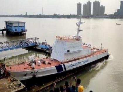 Indian Coast Guard launches Fast Patrol Vessel Kamla Devi | Indian Coast Guard launches Fast Patrol Vessel Kamla Devi Indian Coast Guard launches Fast Patrol Vessel Kamla Devi | Indian Coast Guard launches Fast Patrol Vessel Kamla Devi
