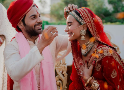 Bollywood celebs pour in congratulatory wishes after Rajkummar Rao, Patralekhaa get married | Bollywood celebs pour in congratulatory wishes after Rajkummar Rao, Patralekhaa get married Bollywood celebs pour in congratulatory wishes after Rajkummar Rao, Patralekhaa get married | Bollywood celebs pour in congratulatory wishes after Rajkummar Rao, Patralekhaa get married