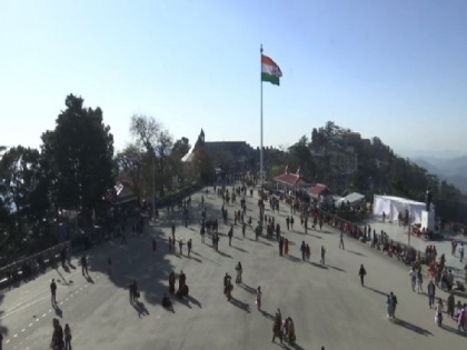 Tourist footfall increases in Shimla during festive season | Tourist footfall increases in Shimla during festive season