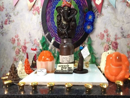 With chocolate idols, bakers aim to raise awareness on celebrating eco-friendly Ganesh Chaturthi | With chocolate idols, bakers aim to raise awareness on celebrating eco-friendly Ganesh Chaturthi