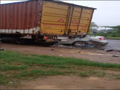 5 dead, 2 injured after car crashes into container truck in UP's Basti | 5 dead, 2 injured after car crashes into container truck in UP's Basti 5 dead, 2 injured after car crashes into container truck in UP's Basti | 5 dead, 2 injured after car crashes into container truck in UP's Basti