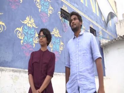 Two Hyderabad artists using street art to express thoughts on various issues | Two Hyderabad artists using street art to express thoughts on various issues