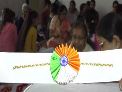 Surat women make rakhis for soldiers protecting borders | Surat women make rakhis for soldiers protecting borders Surat women make rakhis for soldiers protecting borders | Surat women make rakhis for soldiers protecting borders