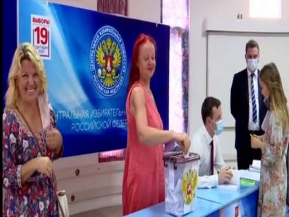 Russians in Kerala cast votes for Russian polls in state capital | Russians in Kerala cast votes for Russian polls in state capital Russians in Kerala cast votes for Russian polls in state capital | Russians in Kerala cast votes for Russian polls in state capital