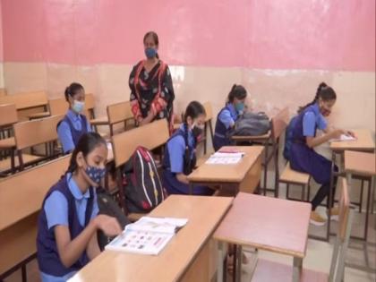 Bhopal: Schools for classes 1 to 5 reopen with COVID-19 protocols in place | Bhopal: Schools for classes 1 to 5 reopen with COVID-19 protocols in place