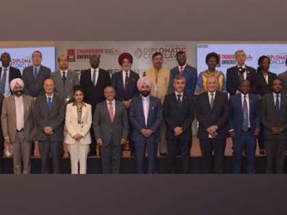 Ambassadors of 24 countries participate in the Diplomatic Conclave at Chandigarh University | Ambassadors of 24 countries participate in the Diplomatic Conclave at Chandigarh University
