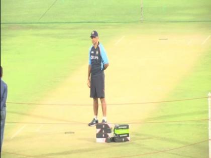 Ind vs NZ: Dravid oversees first practice session as Rohit and Co prepare for series opener | Ind vs NZ: Dravid oversees first practice session as Rohit and Co prepare for series opener