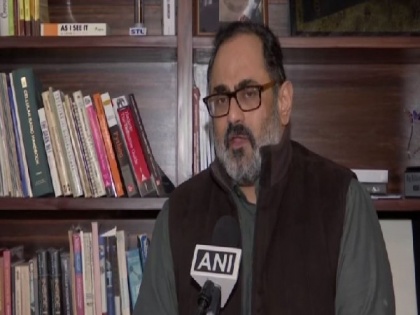 In Cong worshipping dynasties important than respect to Sardar Patel, says Rajeev Chandrasekhar on Shivakumar video row | In Cong worshipping dynasties important than respect to Sardar Patel, says Rajeev Chandrasekhar on Shivakumar video row