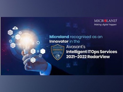 Microland recognised as an Innovator in Avasant's Intelligent ITOps Services 2021-2022 RadarView | Microland recognised as an Innovator in Avasant's Intelligent ITOps Services 2021-2022 RadarView