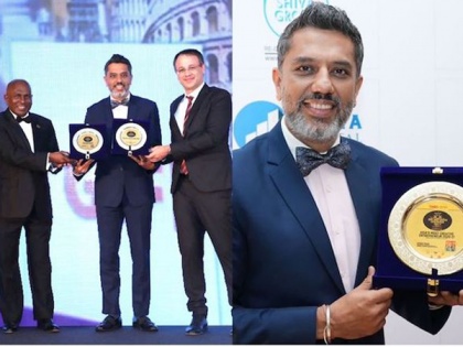 Vevek Paul awarded 'Asia's Most creative Entrepreneur' in Dubai | Vevek Paul awarded 'Asia's Most creative Entrepreneur' in Dubai