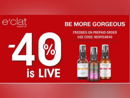 e'clat Superior provides 40 percent off on all its products as its New Year Sale | e'clat Superior provides 40 percent off on all its products as its New Year Sale