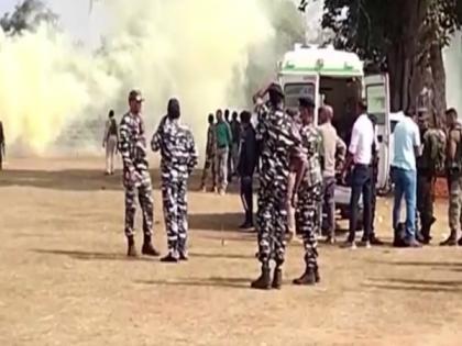 STF jawan injured in encounter with Naxals in Chhattisgarh | STF jawan injured in encounter with Naxals in Chhattisgarh STF jawan injured in encounter with Naxals in Chhattisgarh | STF jawan injured in encounter with Naxals in Chhattisgarh