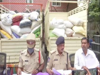 16 held in Hyderabad for illegally transported PDS rice | 16 held in Hyderabad for illegally transported PDS rice