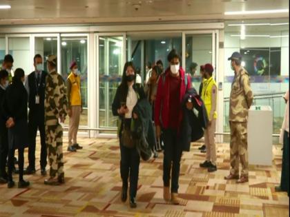 Operation Ganga: Flight carrying around 200 Indian citizens stranded in Ukraine reaches Delhi from Romania | Operation Ganga: Flight carrying around 200 Indian citizens stranded in Ukraine reaches Delhi from Romania Operation Ganga: Flight carrying around 200 Indian citizens stranded in Ukraine reaches Delhi from Romania | Operation Ganga: Flight carrying around 200 Indian citizens stranded in Ukraine reaches Delhi from Romania