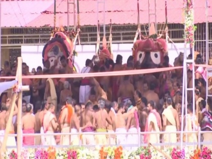Odisha: In a first, Lord Jagannath Snana Purnima rituals performed with no devotees | Odisha: In a first, Lord Jagannath Snana Purnima rituals performed with no devotees