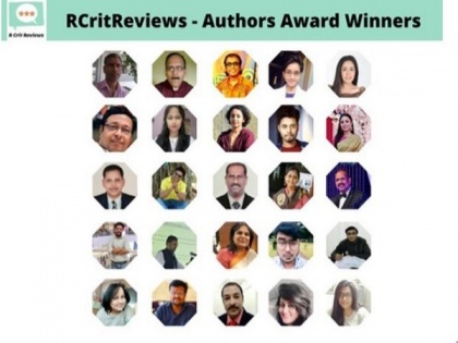 RcritReviews announces RCrit 100 Author Awards | RcritReviews announces RCrit 100 Author Awards