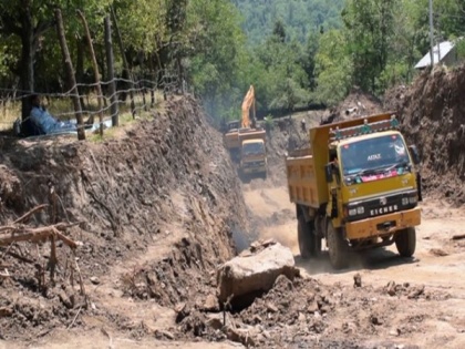 Construction of mega lift irrigation project at Tral in full swing after J-K was made UT | Construction of mega lift irrigation project at Tral in full swing after J-K was made UT