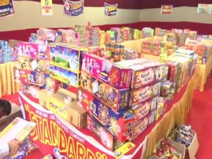 Telangana: Citizens, traders say no to Chinese crackers this Diwali | Telangana: Citizens, traders say no to Chinese crackers this Diwali